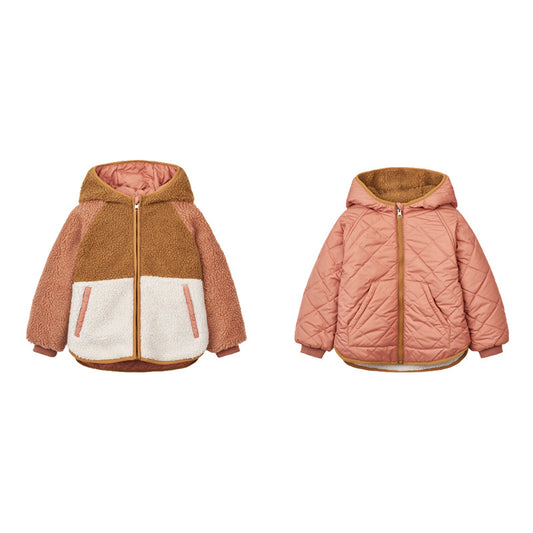 Double-Sided Hooded Cotton Jacket - Kidnor