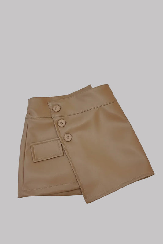 Girls' Skirt Suit, Long-sleeved Lace Shirt