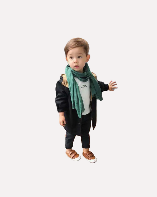 Double-Faced Windbreaker Trench Coat - Kidnor