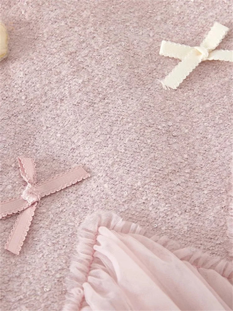 Girls' Princess Birthday Dress - Sweet Spring Autumn Party Outfit