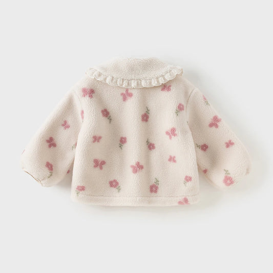 Dave Bella Girls Floral Coat - Kidnor
