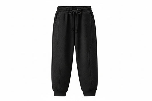 Boys' Casual Spring And Autumn Fleece Sports Pants - Kidnor
