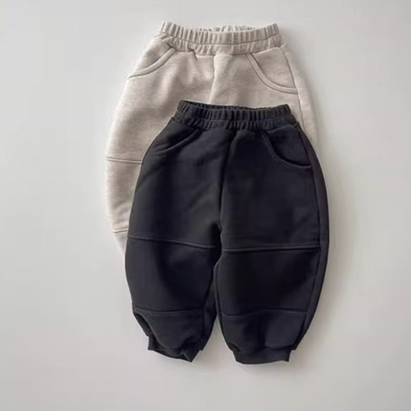 Sweater Suit Long Sleeve Male And Female Baby English