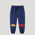 Boys' Fashion Simple Dinosaur Sports Pants - Kidnor