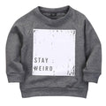Sports Letter Printed Sweater - Kidnor