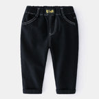 Solid Color All-Match Trousers - Kidnor
