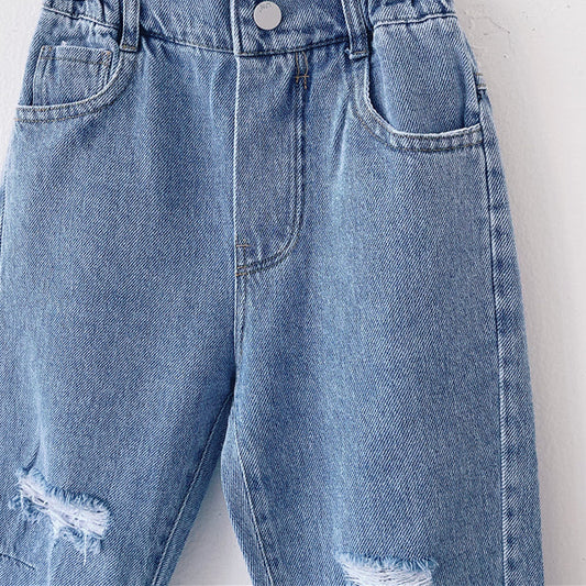 Loose Ripped Jeans - Kidnor