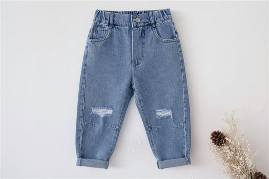 Loose Ripped Jeans - Kidnor