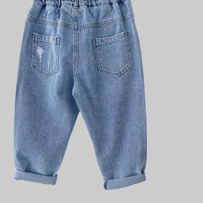 Loose Ripped Jeans - Kidnor