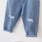 Loose Ripped Jeans - Kidnor