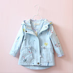 Children's Embroidered Windbreaker Jacket - Kidnor