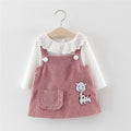 Baby Girl Beautiful Dress - 2 Pieces Set - Kidnor