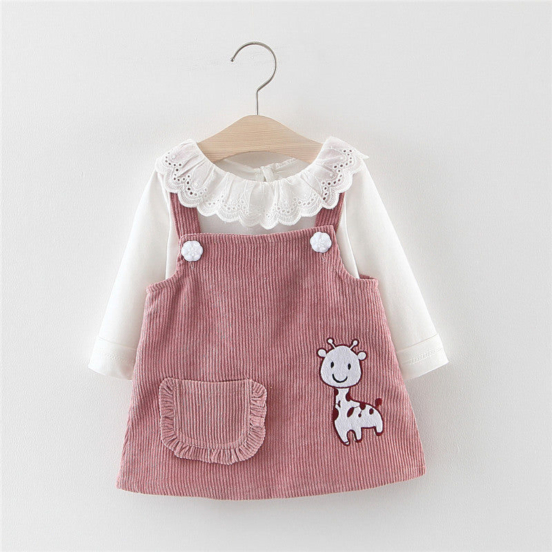 Baby Girl Beautiful Dress - 2 Pieces Set - Kidnor