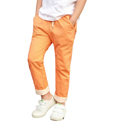 Boys Cotton Cropped Trousers - Kidnor