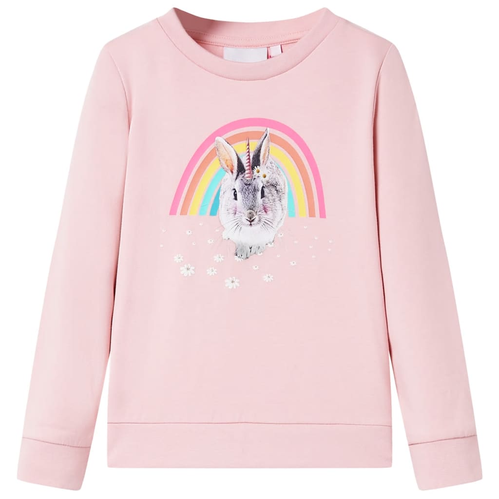 children's sweatshirt light pink - Kidnor