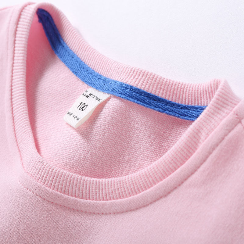 Spring and Autumn Long Sleeve Sweatshirt Baby Cotton Top - Kidnor