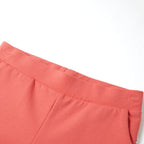 Children's wide-leg trousers, coral pink, size 116