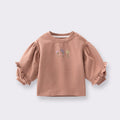 Baby Autumn Clothing Sweatshirt Bell Sleeve Loose - Kidnor