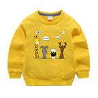 Spring and Autumn Long Sleeve Sweatshirt Baby Cotton Top - Kidnor
