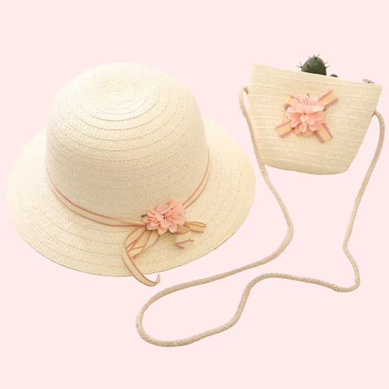 Summer sun protection cute princess sun hat girl - Kidnor