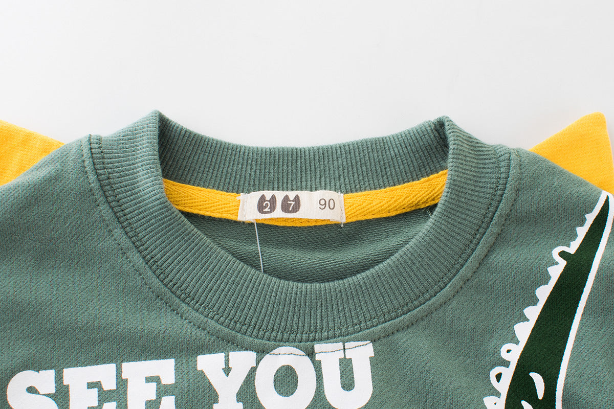 Children's Sweater Boys, Baby Clothes, Middle And Small Children's Tops - Kidnor