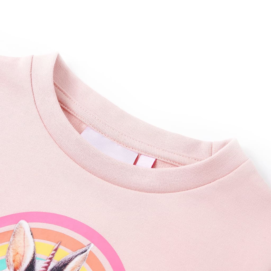 children's sweatshirt light pink - Kidnor