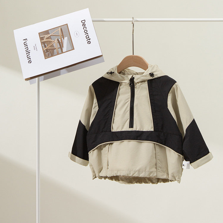 Boys Fashion Casual Outdoor Jacket Coat