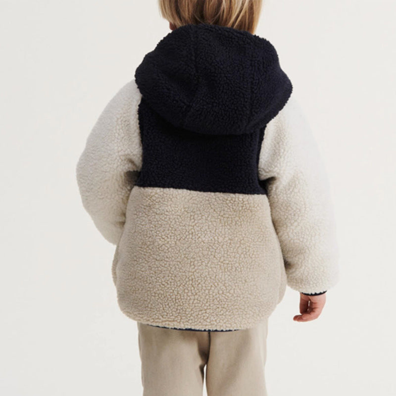 Double-Sided Hooded Cotton Jacket - Kidnor
