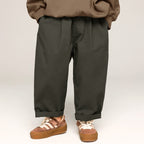 Boys' Casual Pants Solid Color Trousers Baggy Pants - Kidnor