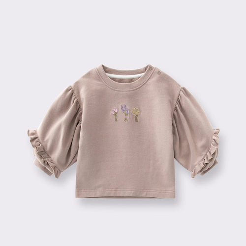 Baby Autumn Clothing Sweatshirt Bell Sleeve Loose - Kidnor