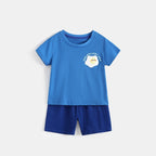 Boys' Summer New Two-Piece Set For Toddlers And Kids