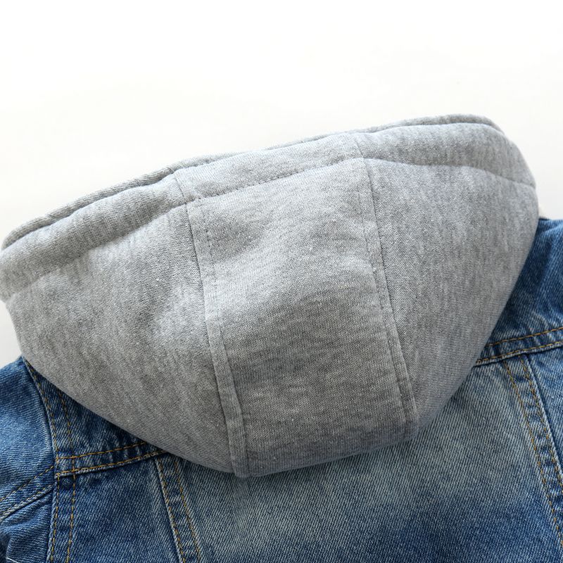 Boys Washed Soft Denim Jacket - Kidnor