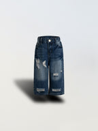Washed Soft And Comfortable Boys Denim Shorts