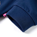 Children's sweatshirt navy blue 104 Children's sweatshirt navy blue 116 Children's sweatshirt dark pink - Kidnor