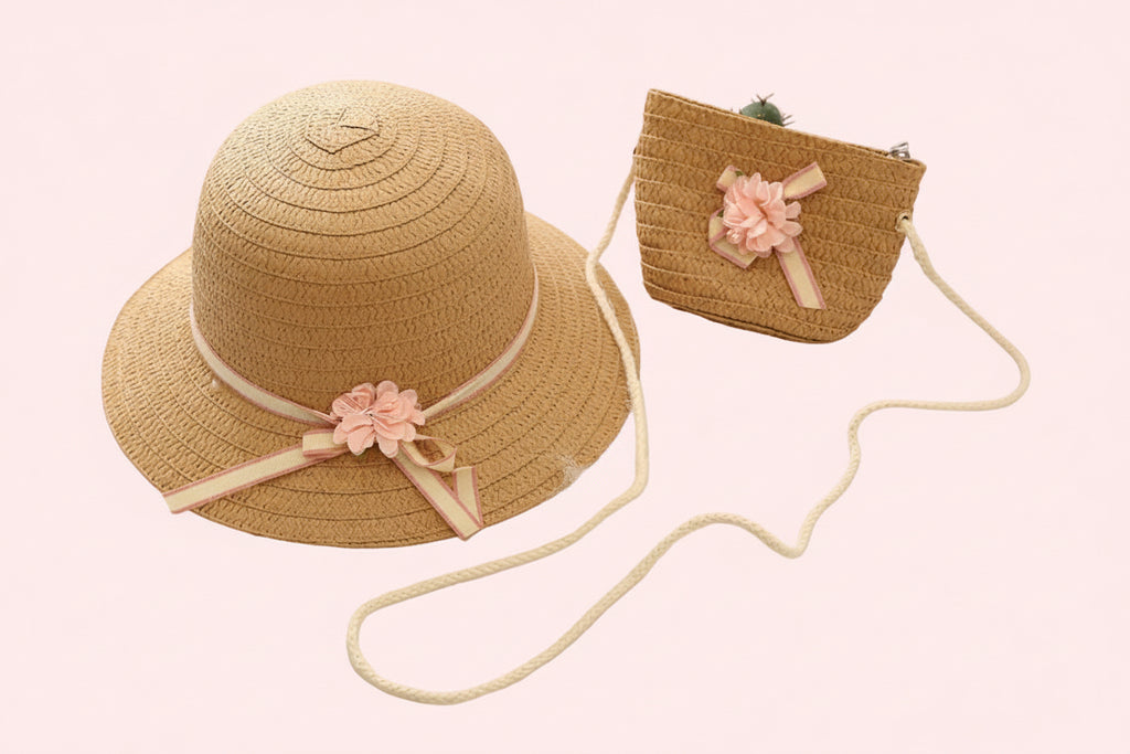 Summer sun protection cute princess sun hat girl - Kidnor