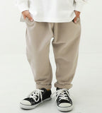 Cotton Solid Color Pants - Kidnor