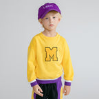 Boys' sweater with crew neck letters - Kidnor