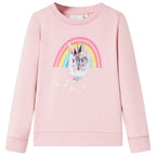children's sweatshirt light pink - Kidnor