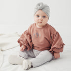 Baby Autumn Clothing Sweatshirt Bell Sleeve Loose - Kidnor