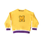 Boys' sweater with crew neck letters - Kidnor