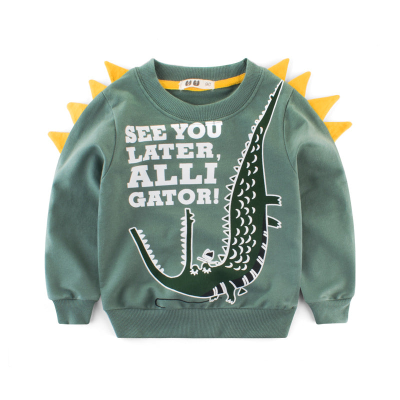 Children's Sweater Boys, Baby Clothes, Middle And Small Children's Tops - Kidnor