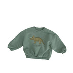 Winter Wonderland Fleece Pullover - Cute Cartoon Kids Sweater - Kidnor