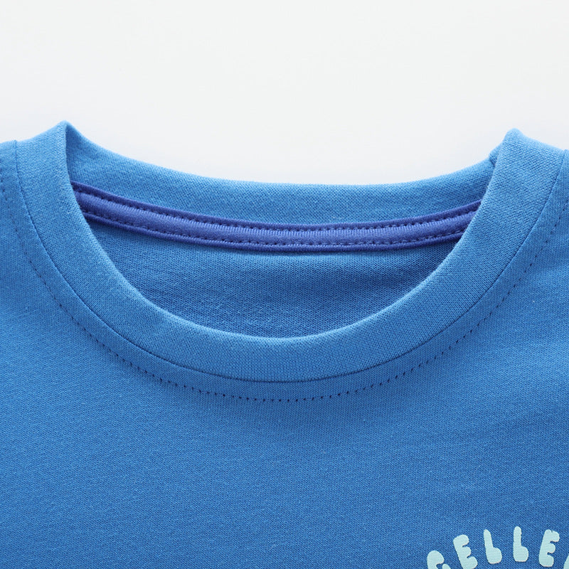 Boys' Summer New Two-Piece Set For Toddlers And Kids