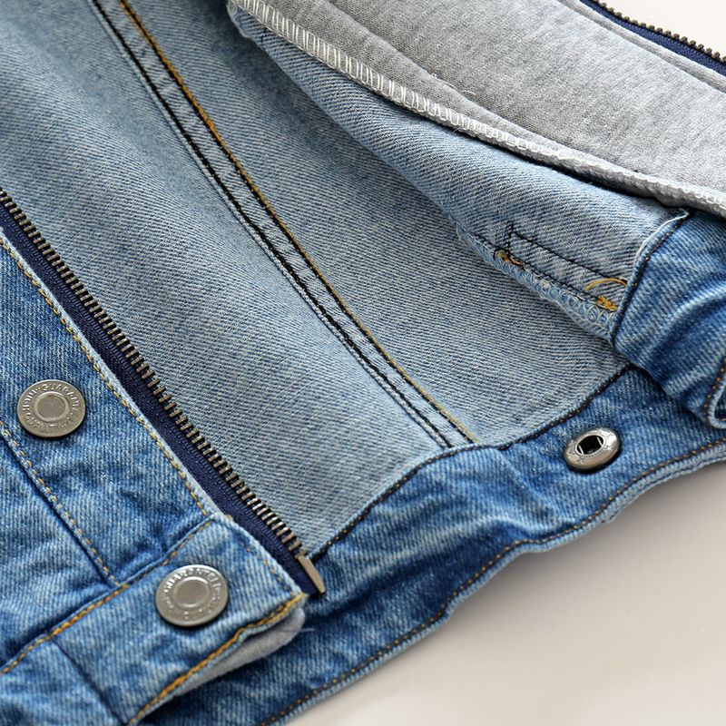 Boys Washed Soft Denim Jacket - Kidnor