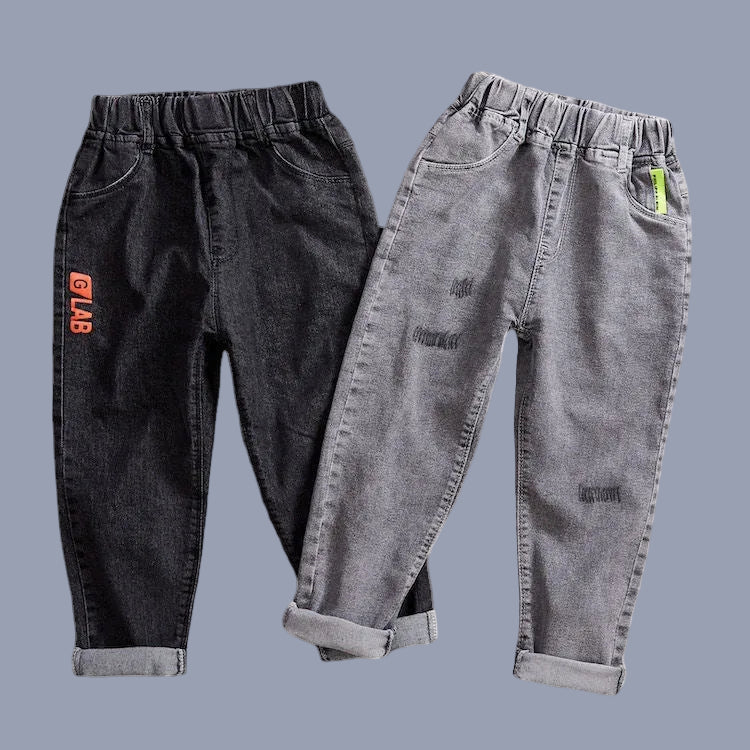 Thin Loose Jeans - Kidnor