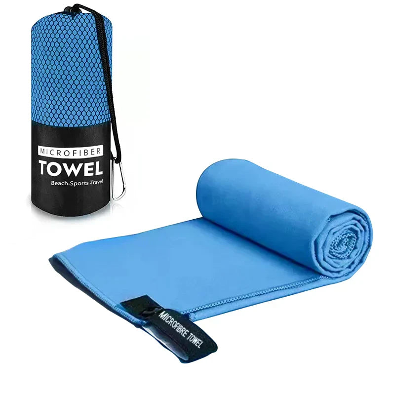 Microfiber Towels Fast Drying Lightweight (Blue)