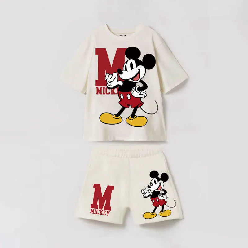 Kids Cotton T-Shirt and Shorts Set - Kidnor