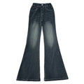 Vintage-Schlagjeans aus Denim, figurformend, Größe 10-14 Jahre