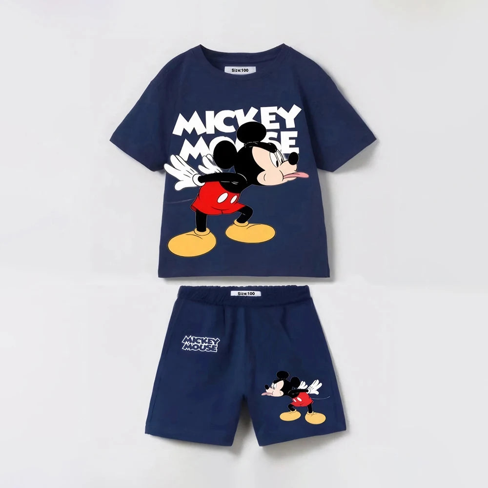 Kids Cotton T-Shirt and Shorts Set - Kidnor