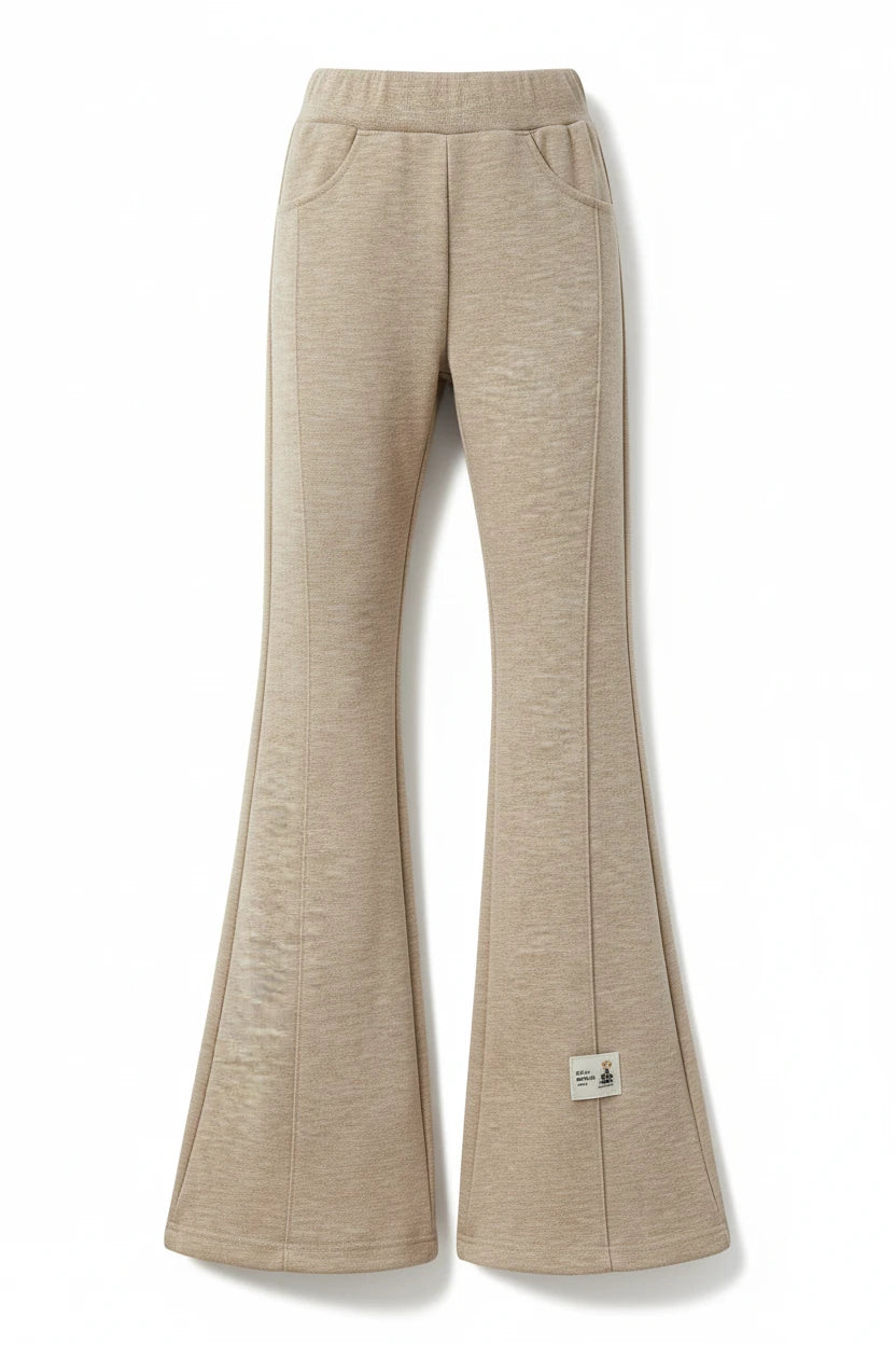 Girls High Waist Flared Jeans - Kidnor